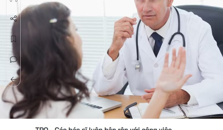 NGƯỜI BỆNH CẦN MỘT BÁC SĨ GIỎI, NHƯNG CŨNG CẦN MỘT NGƯỜI BIẾT NÓI THẬT ĐÚNG CÁCH